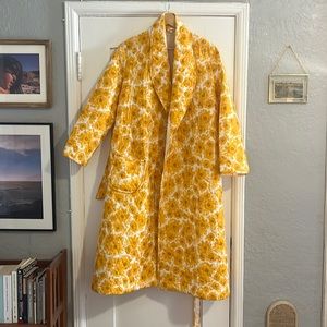 Vintage Yellow Housecoat